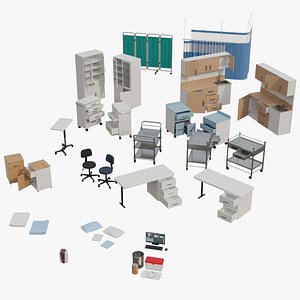 Hospital Props Collection 5A