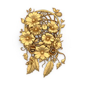 3D Modern Relief Wall Mural Decor CNC 3D Print 04