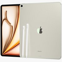 Apple iPad Air 13 2024 6th gen WiFi and Cellular with Pencils Starlight