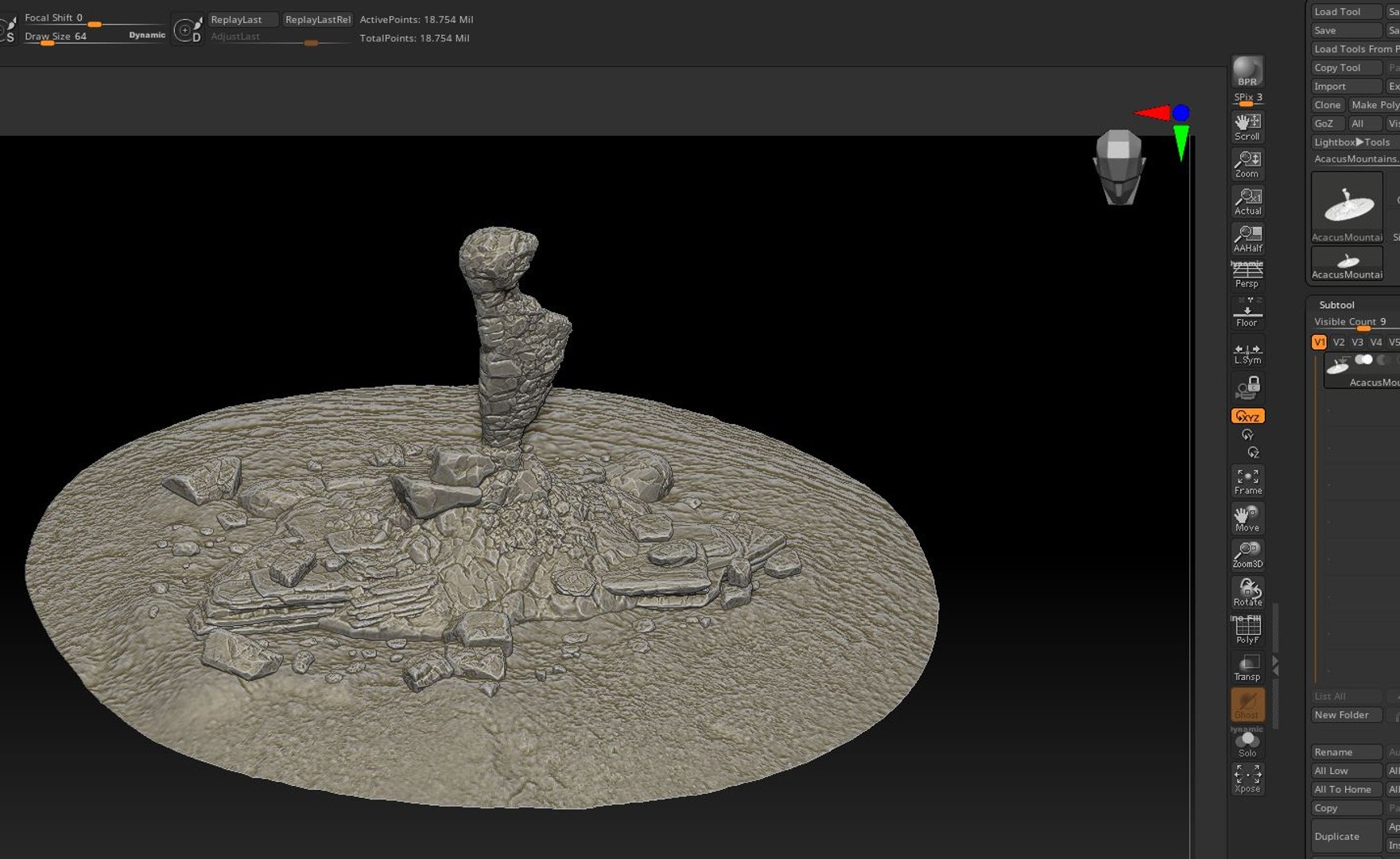 Acacus Mountains model https://p.turbosquid.com/ts-thumb/JR/F1SM46/gm/zbrush/jpg/1675542814/1920x1080/fit_q87/2aa9a5d8c27fd999ce131004aad62c7f9f802c94/zbrush.jpg