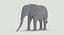 elephant---standing model