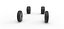 Wheel Set of Gasser Version 3 Scale 1 to 25