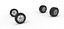 Wheel Set of Gasser Version 3 Scale 1 to 25