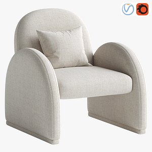 Nicola Chair 3D model
