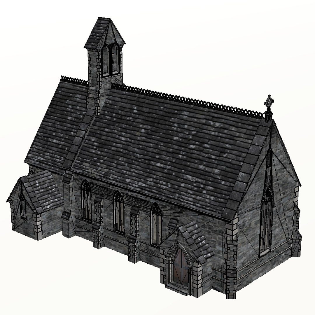 Set Church Model - TurboSquid 1483855
