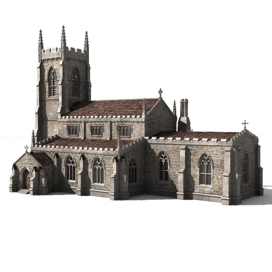 Set Church Model - TurboSquid 1483855