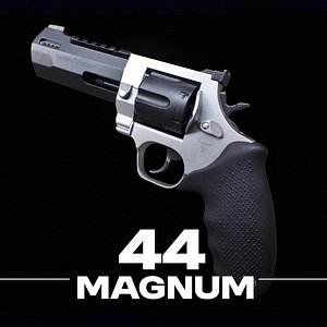 3D model Taurus Raging Hunter 44 magnum