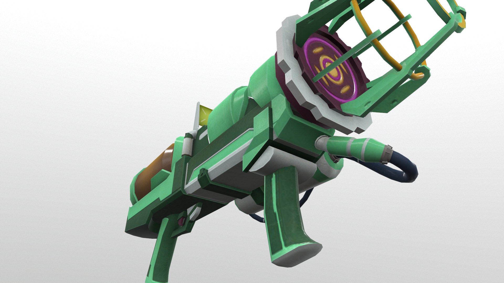 Energy Rifle Level 2 3D Model - TurboSquid 2196453