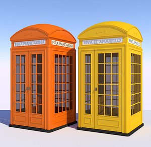 2x Classic British Phone Both large width
