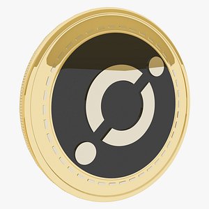 3D Icon Cryptocurrency Gold Coin