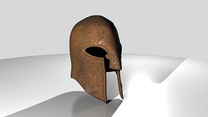 spartan helmet 3d max