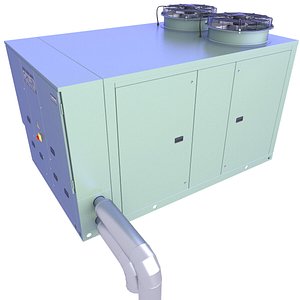 3D Rooftop Chiller MP 17