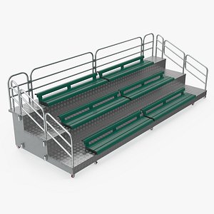 Seating Portable Grandstand 3D model