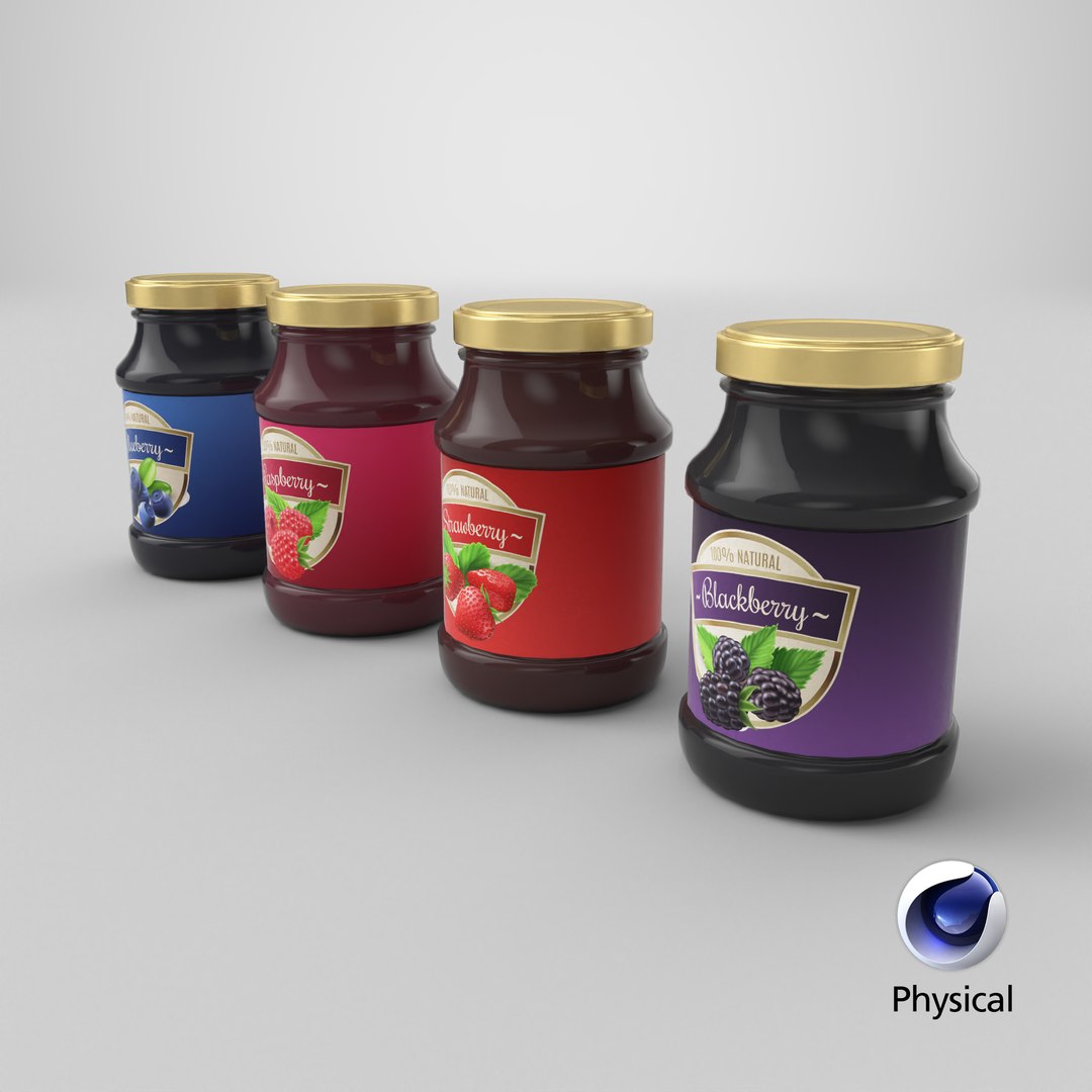 3D Realistic Fruit Jam Jar Set https://p.turbosquid.com/ts-thumb/JR/lop8PO/H6/stemcell_cinema_4d_physical_render/png/1788725438/1920x1080/fit_q87/7860820107592508b4d8568b8d20652fe13d730e/stemcell_cinema_4d_physical_render.jpg
