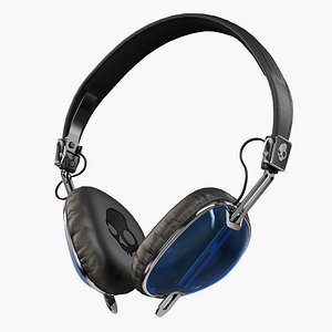 skullcandy navigator royal blue 3D model