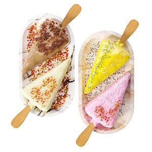 3D Cheesecake Set