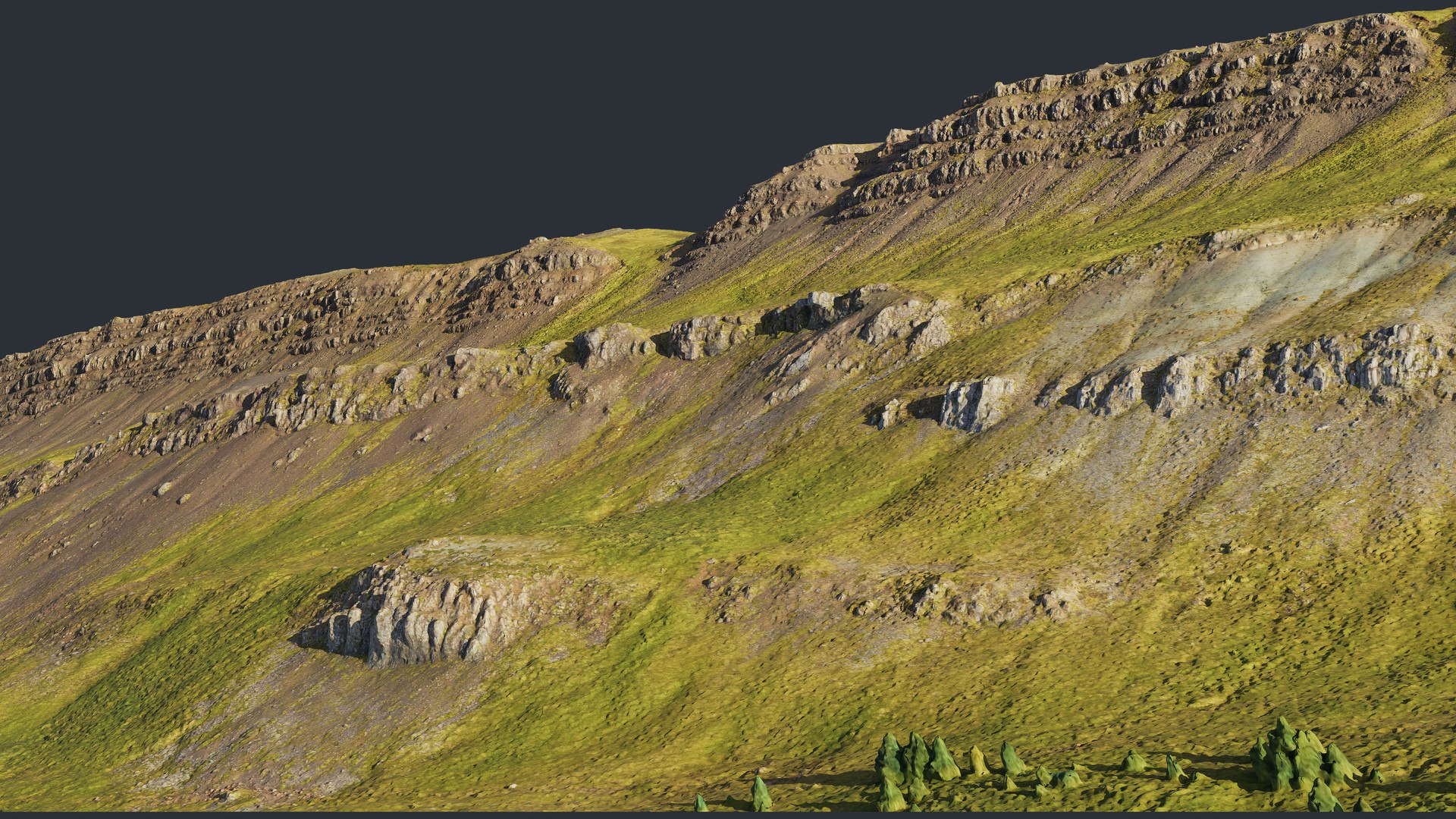 3D Nordic Mountain Sope- 3D PBR Model https://p.turbosquid.com/ts-thumb/JR/tA87yY/aS/6/jpg/1774706487/1920x1080/fit_q87/129e5993b2ea574aa5440aa307c0e39627c7edde/6.jpg