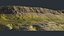 Modelo 3D PBR de montaña nórdica