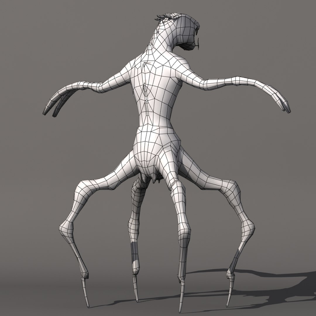 Creature Modeled Max