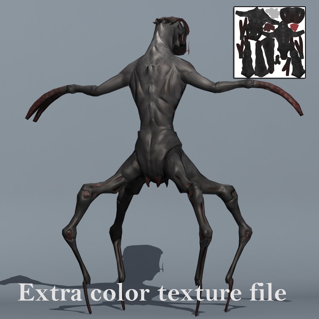 Creature Modeled Max