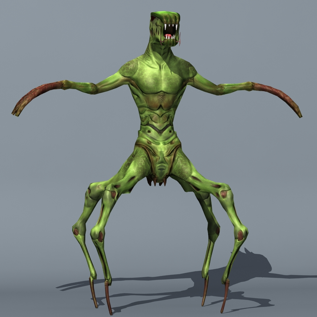 Creature Modeled Max