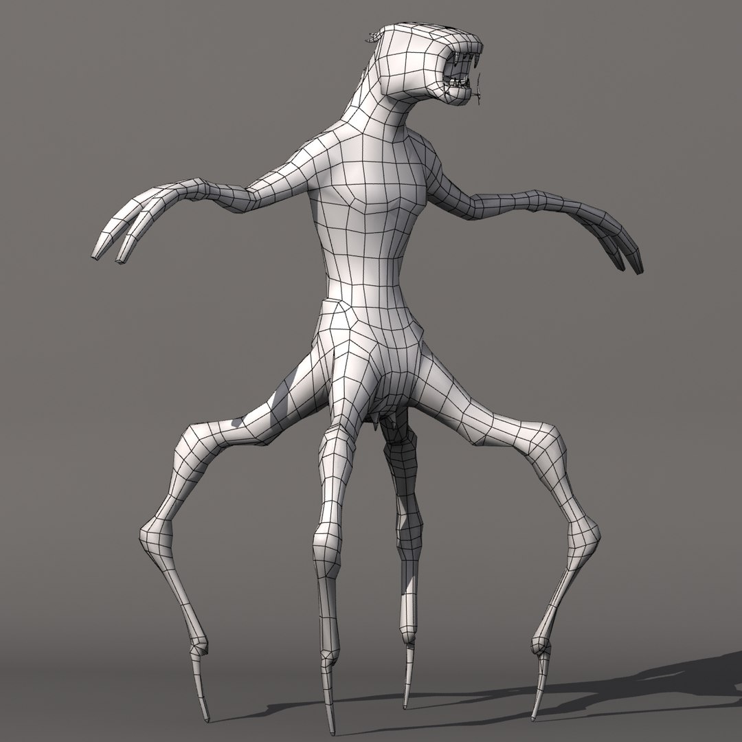 Creature Modeled Max