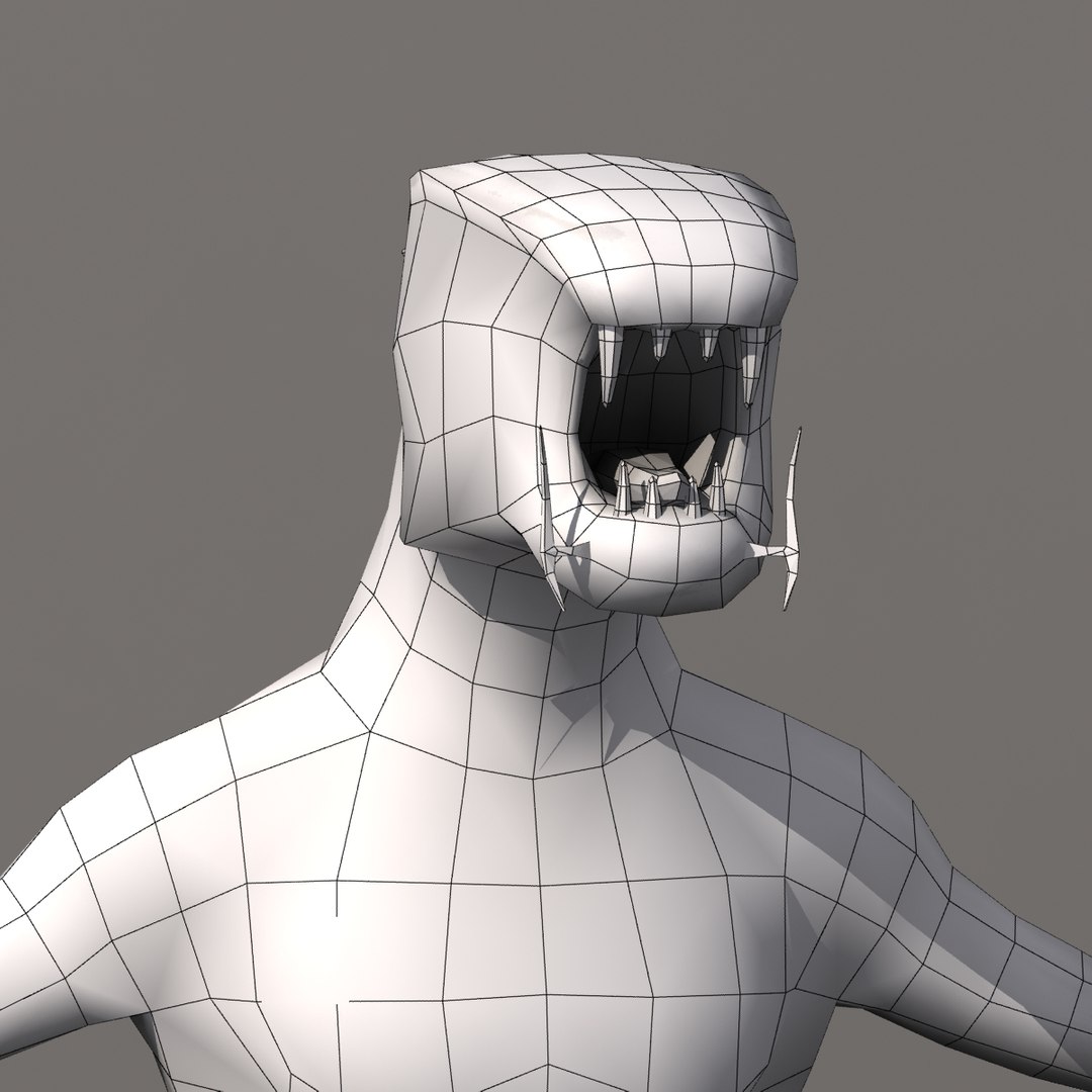 Creature Modeled Max