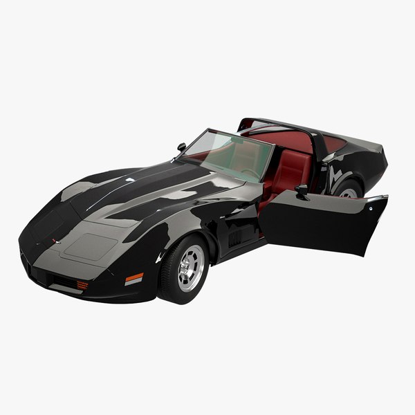 Chevrolet Corvette C3 1980-1982 3D model