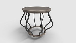 3D model Round Table N64