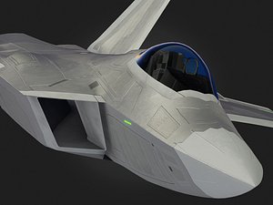 3D F-22 Raptor model