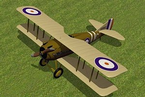 war spad 3d model