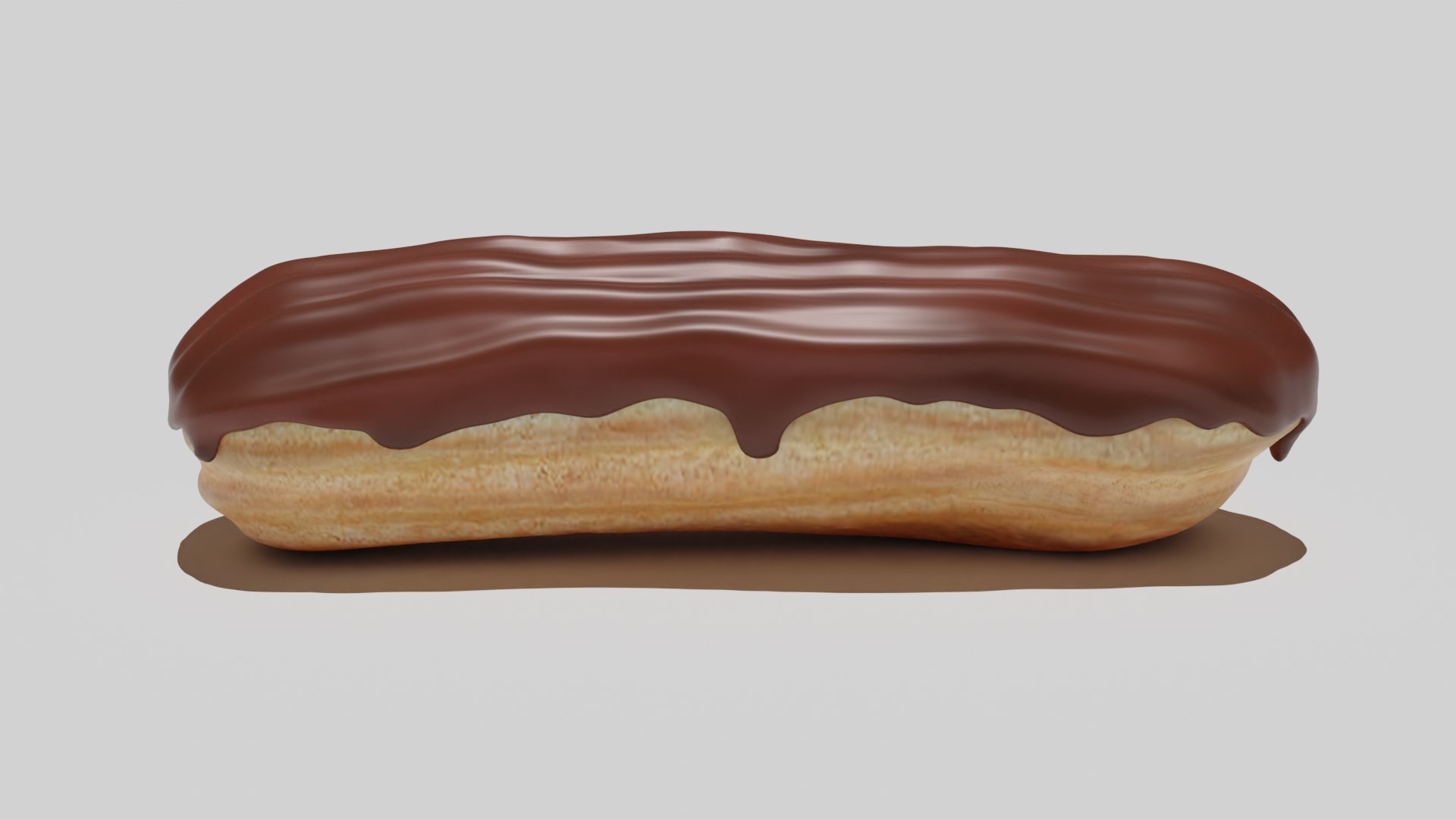 3D Eclair Model - TurboSquid 1666145