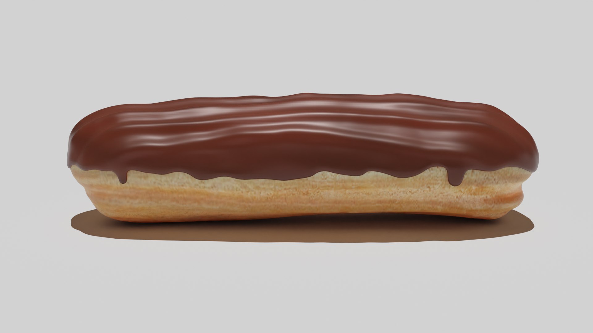 3D Eclair Model - TurboSquid 1666145