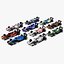 Kolekcja samochodów wyścigowych Super Formula Season 2019