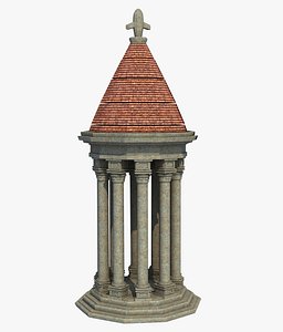 Mini Chapel Dome 3D model