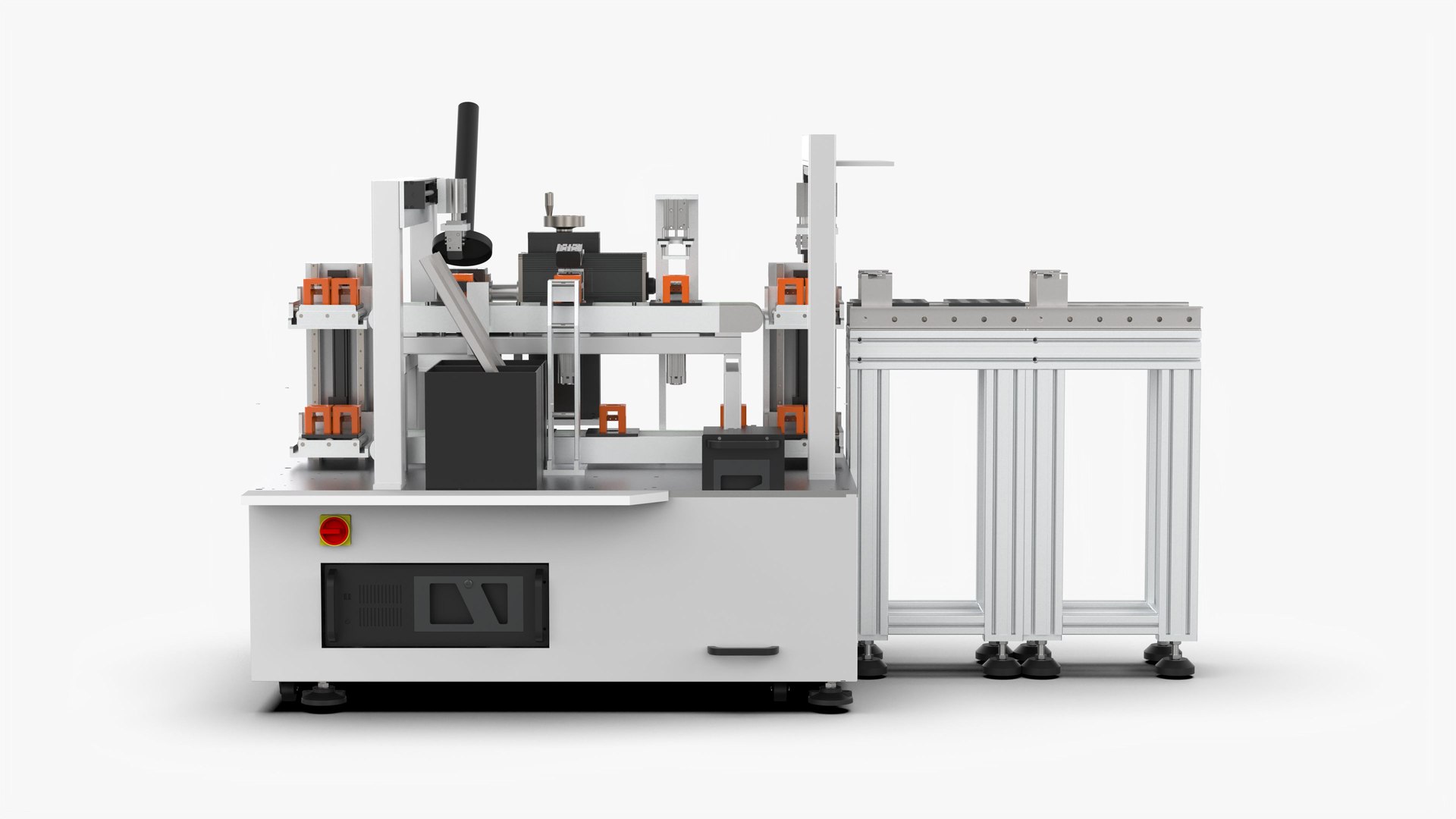 Automatic Micro Motor Shaft Surface Marking Machine 3D - TurboSquid 2013618