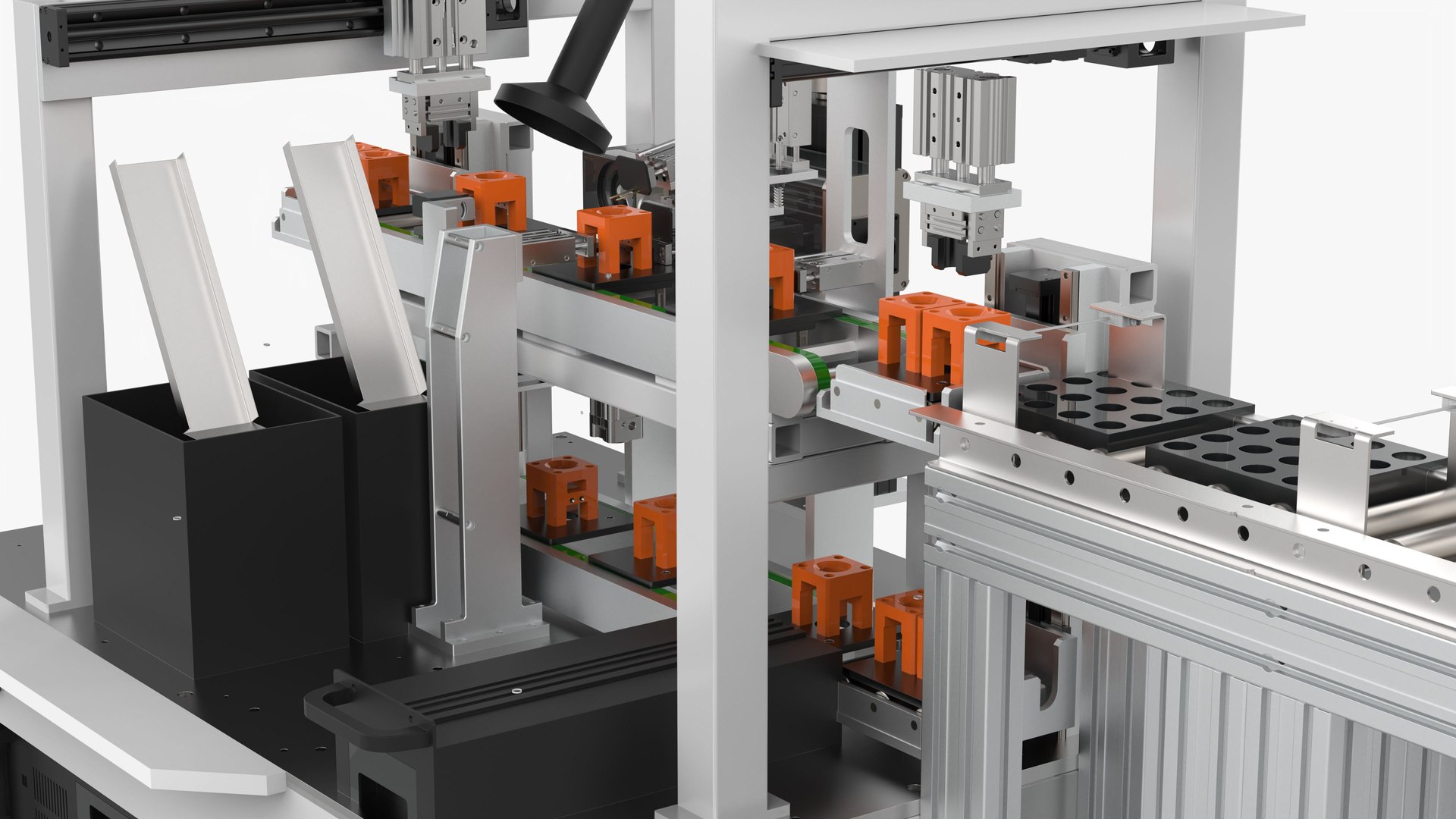 Automatic Micro Motor Shaft Surface Marking Machine 3D - TurboSquid 2013618