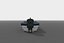 Ship Voxel Low-poly