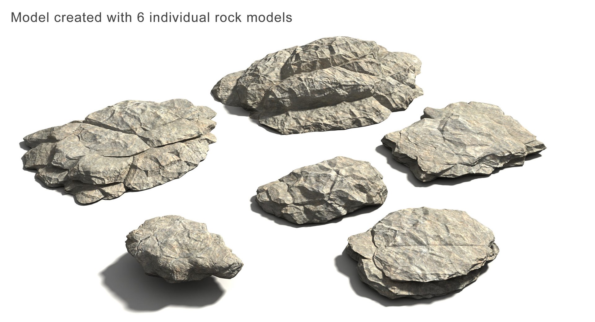 Rock editable ready model - TurboSquid 1268130