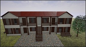 3d model old house 2