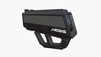 Anti-Drone Gun C01 - SciFi Jamming Weaponry