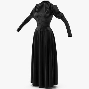 Corset Dress 3D model