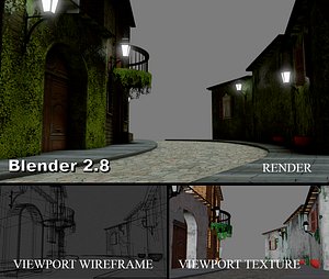 3D mediaval arquitecture