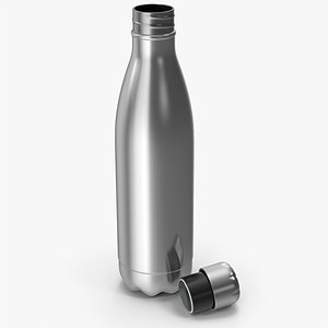 3D Refill Water Bottle Opened