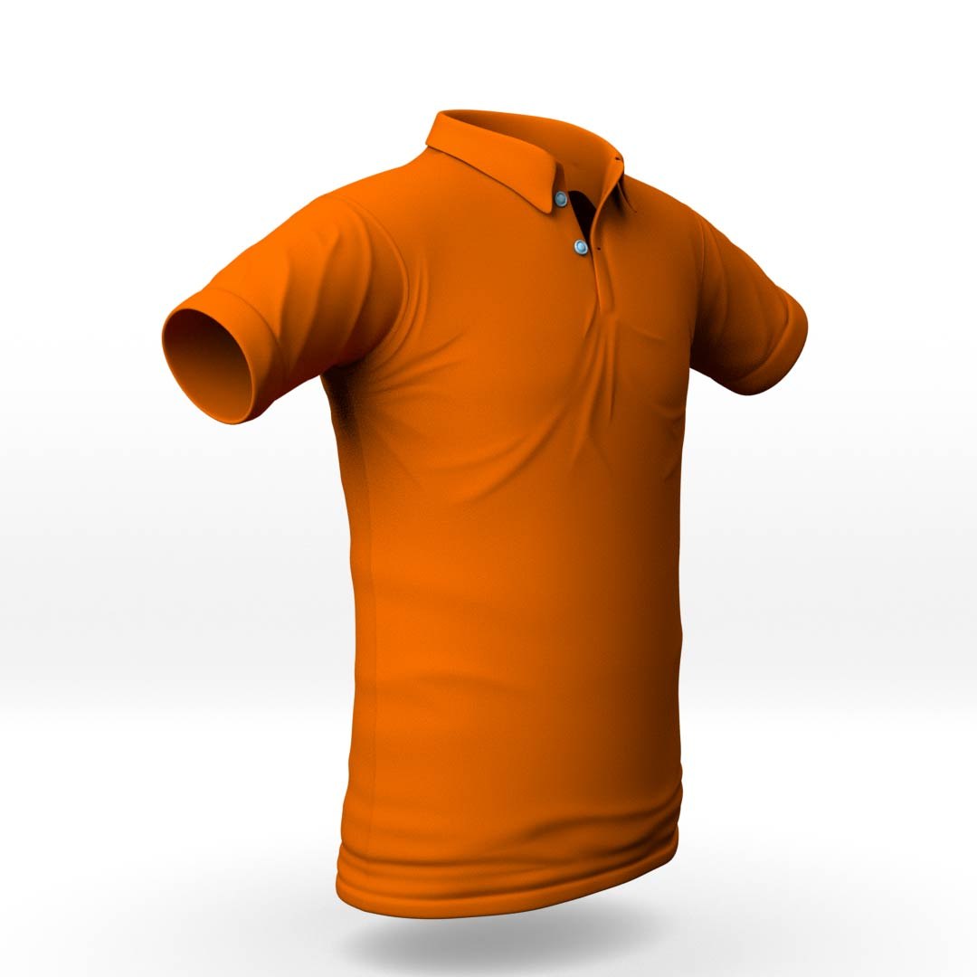 3D polo shirt model - TurboSquid 1555411