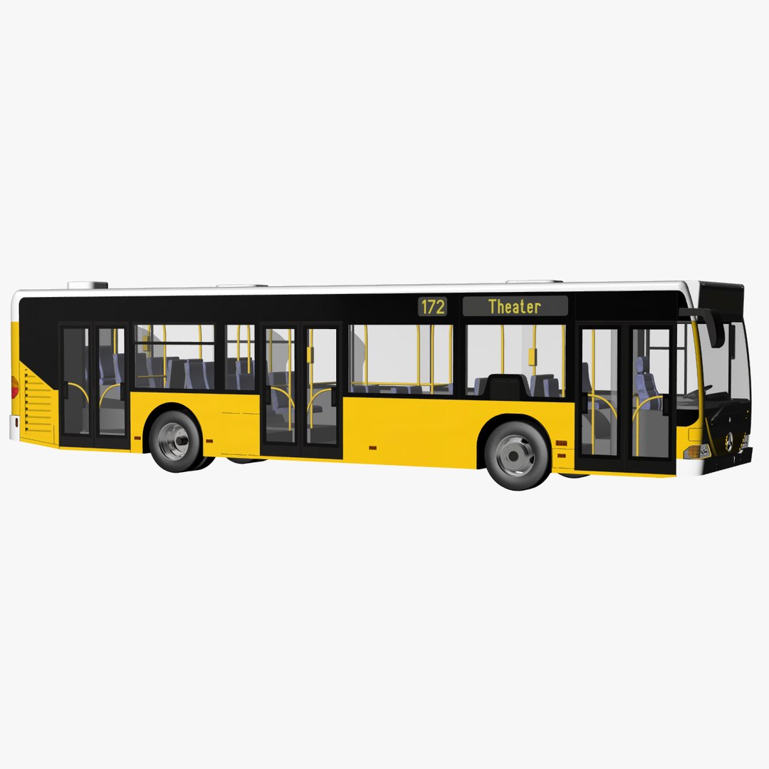 Citybus Citaro 3d Model