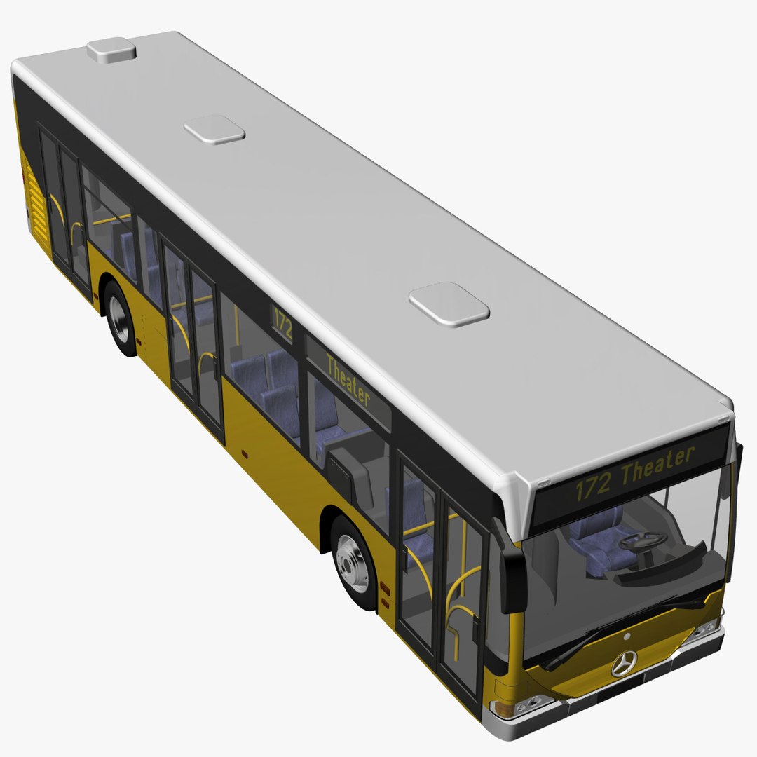 Citybus Citaro 3d Model