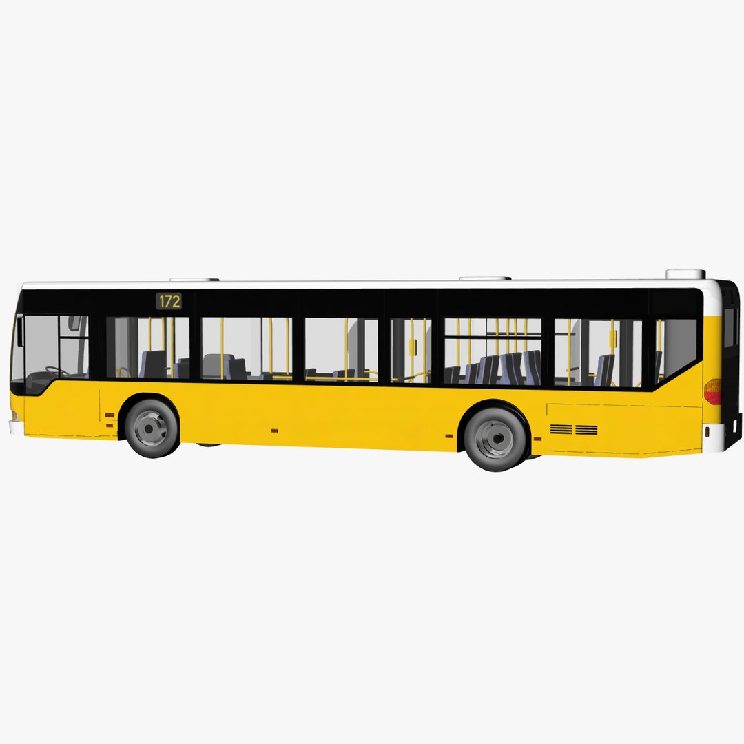 Citybus Citaro 3d Model