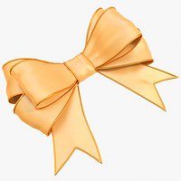 Beige bow 04