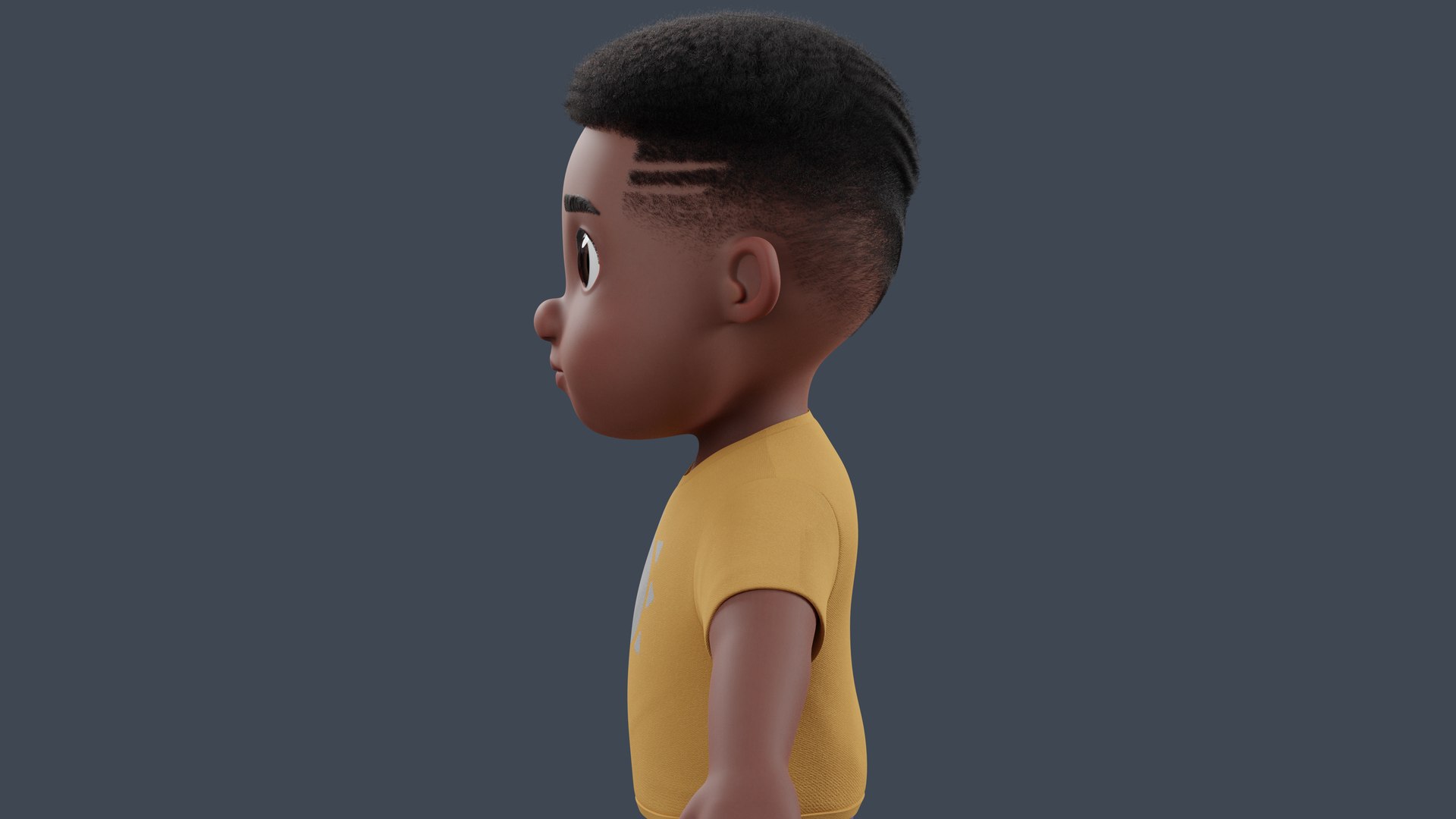 Cartoon Boy Rig 3D - TurboSquid 1961360